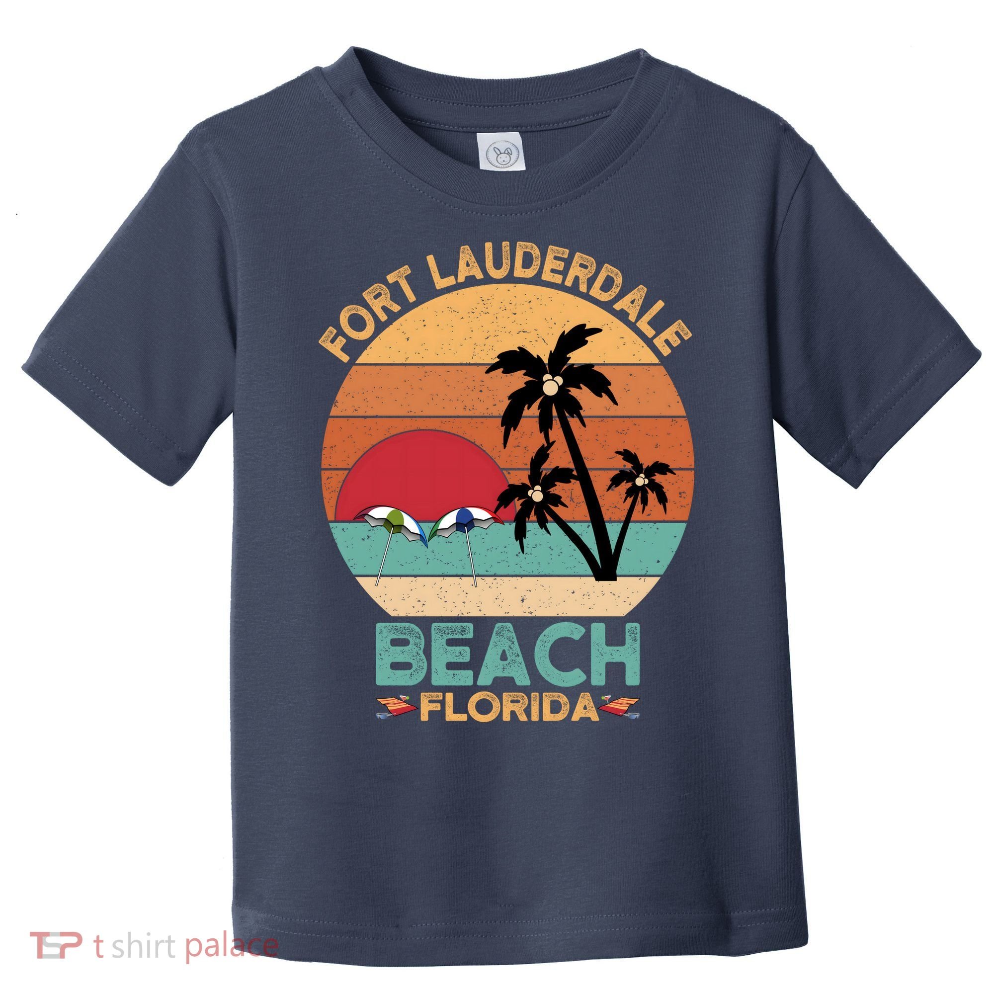 Fort Lauderdale Beach Florida Sunset Toddler T-Shirt