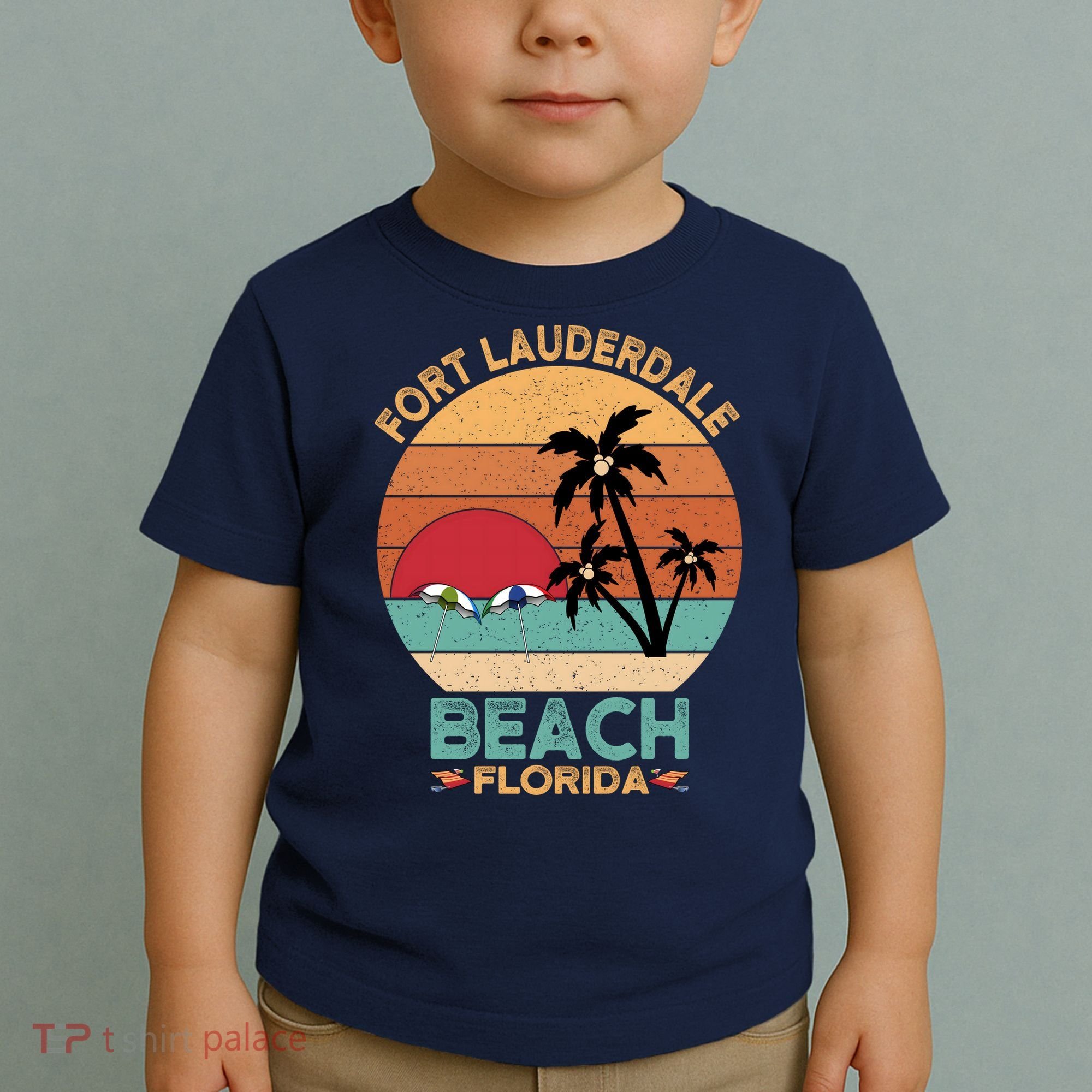 Fort Lauderdale Beach Florida Sunset Toddler T-Shirt