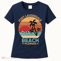 Fort Lauderdale Beach Florida Sunset Women's T-Shirt thumb 0