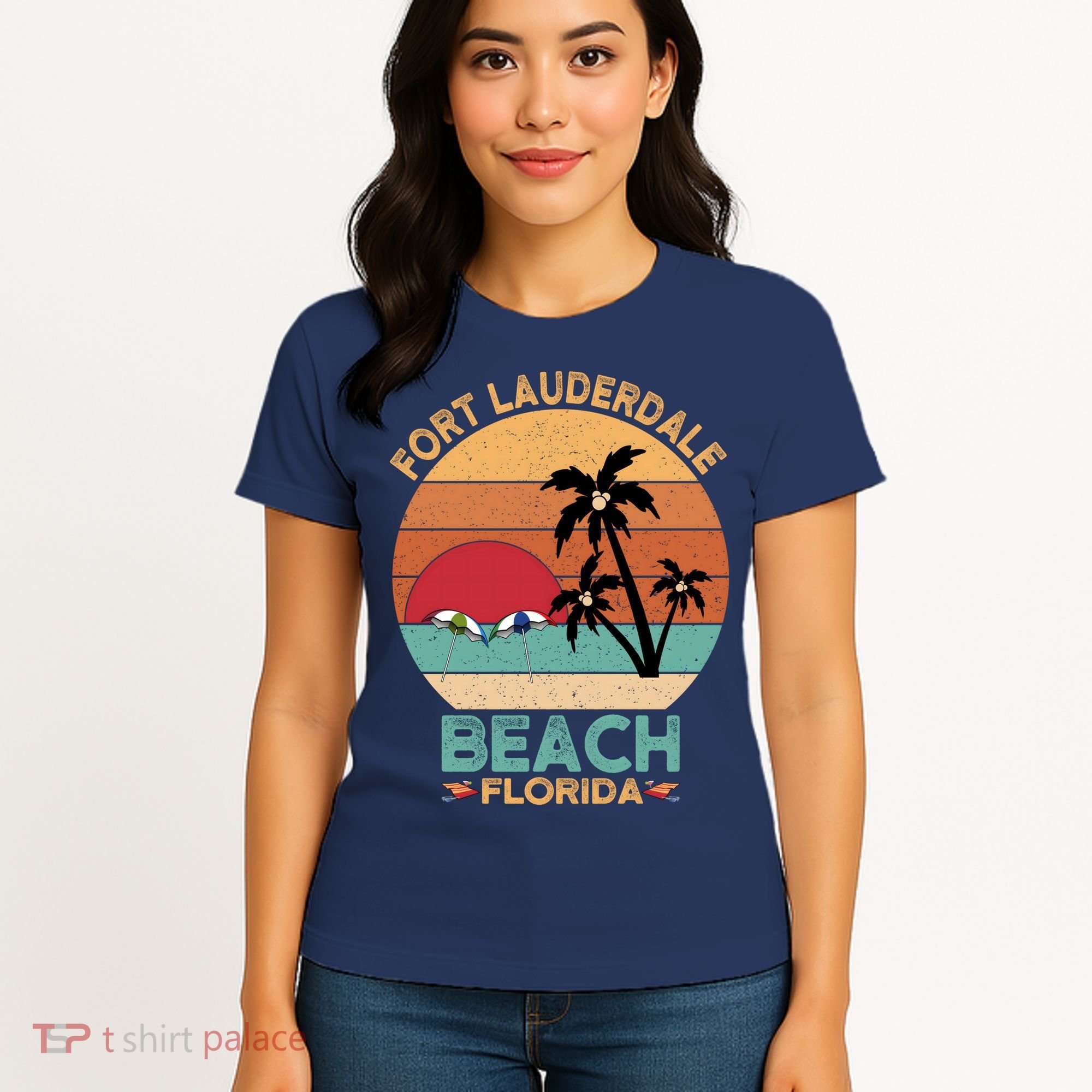 Fort Lauderdale Beach Florida Sunset Women's T-Shirt