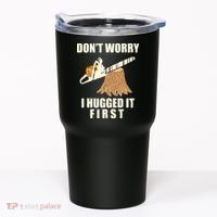 Funny Lumberjack Chainsaw Logging Arborist Gift Men Women Tumbler thumb 0