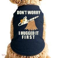 Funny Lumberjack Chainsaw Logging Arborist Gift Men Women Doggie Tank thumb 0