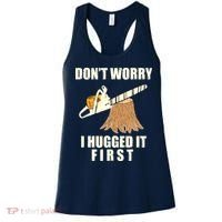 Funny Lumberjack Chainsaw Logging Arborist Gift Men Women Women's Tank Top thumb 0