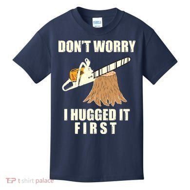 Funny Lumberjack Chainsaw Logging Arborist Gift Men Women Kids T-Shirt
