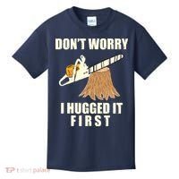 Funny Lumberjack Chainsaw Logging Arborist Gift Men Women Kids T-Shirt thumb 0
