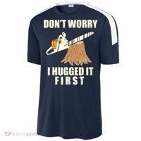 Funny Lumberjack Chainsaw Logging Arborist Gift Men Women Sport-Tek Competitor United Soccer Jersey thumb 2