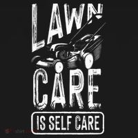 Funny Lawn Care Self Care Dad Lawn Mowing Joke Baby Bodysuit thumb 2