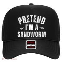Funny Lazy Costume Last Minute Pretend IM A Sandworm Hat thumb 0