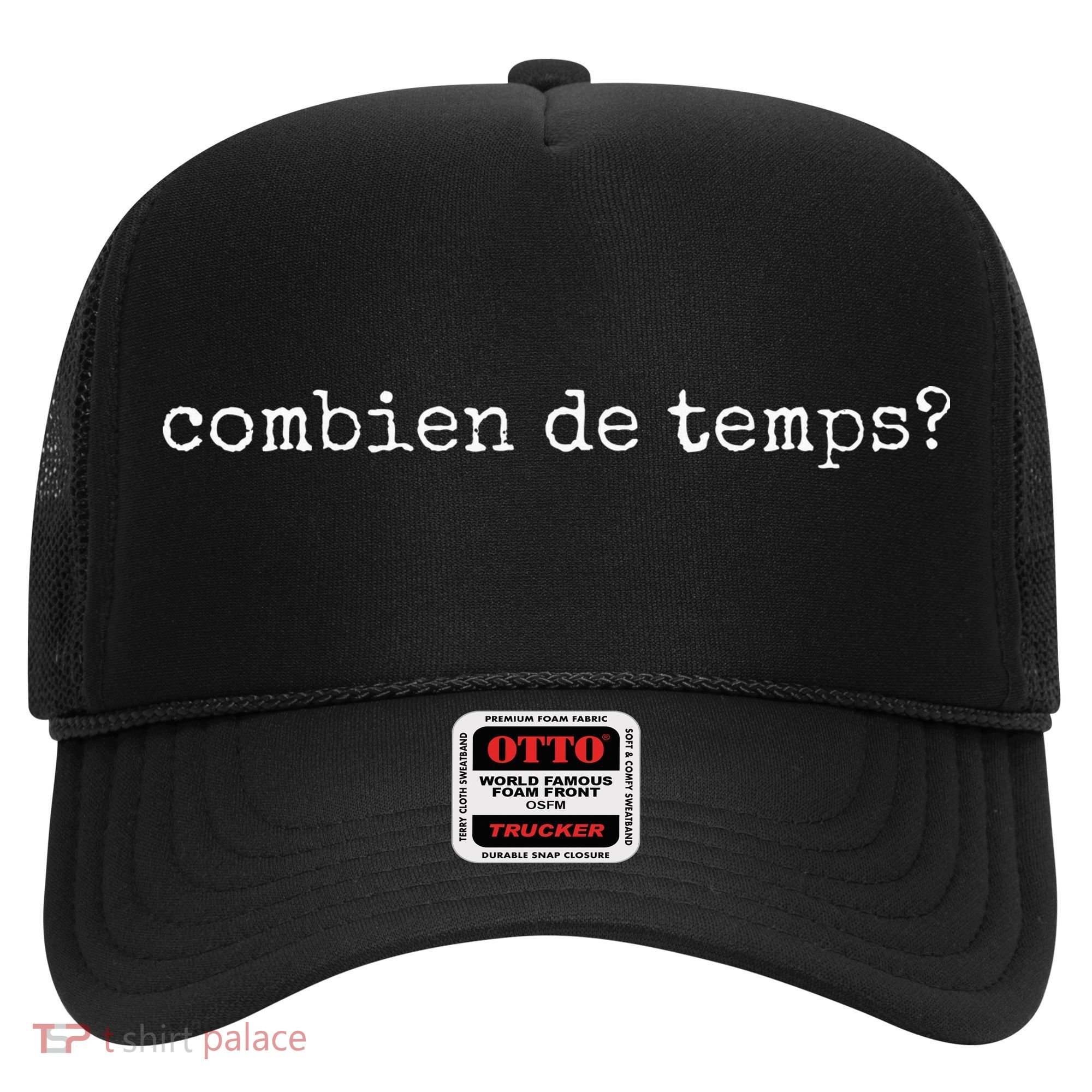 French Language Combien De Temps Or How Long Hat