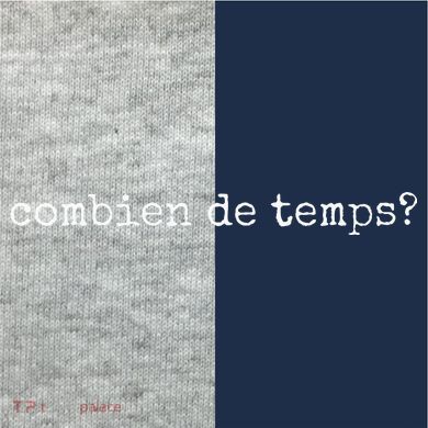 French Language Combien De Temps Or How Long Kids Colorblock Raglan Jersey