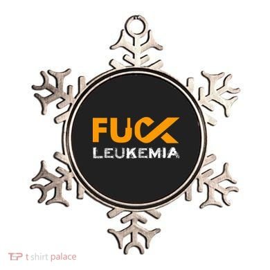 Fuck Leukemia Cancer Awareness Gift Ornament