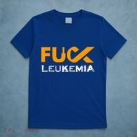 Fuck Leukemia Cancer Awareness Gift T-Shirt thumb 5