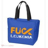 Fuck Leukemia Cancer Awareness Gift Tote Bag thumb 3
