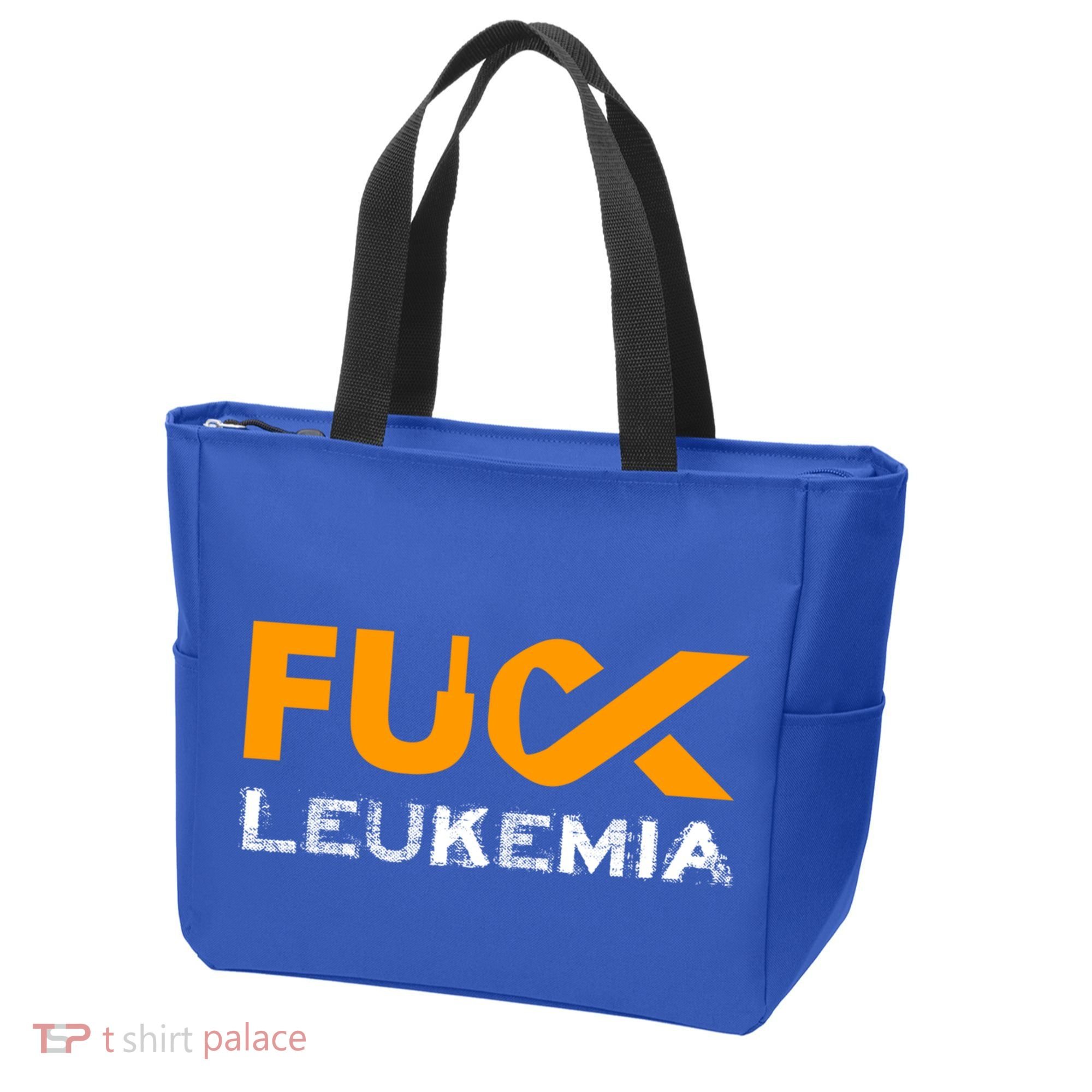 Fuck Leukemia Cancer Awareness Gift Tote Bag