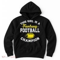 Fantasy League Champ Winner Fantasy Football Champion Hoodie thumb 0
