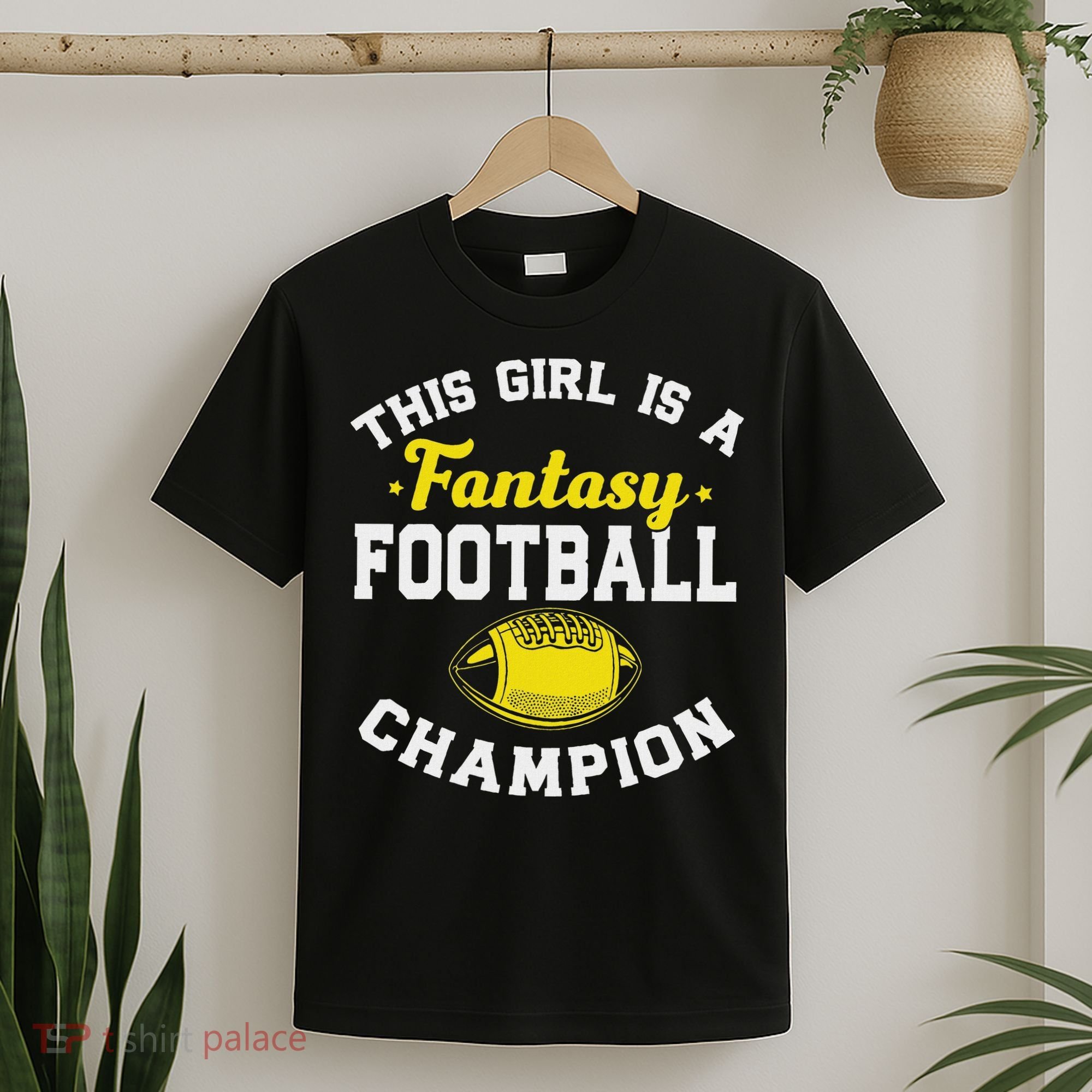 Fantasy League Champ Winner Fantasy Football Champion T-Shirt