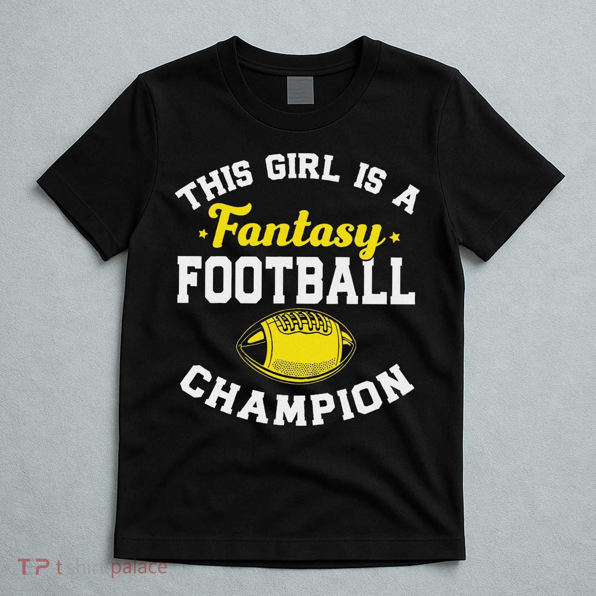 Fantasy League Champ Winner Fantasy Football Champion T-Shirt