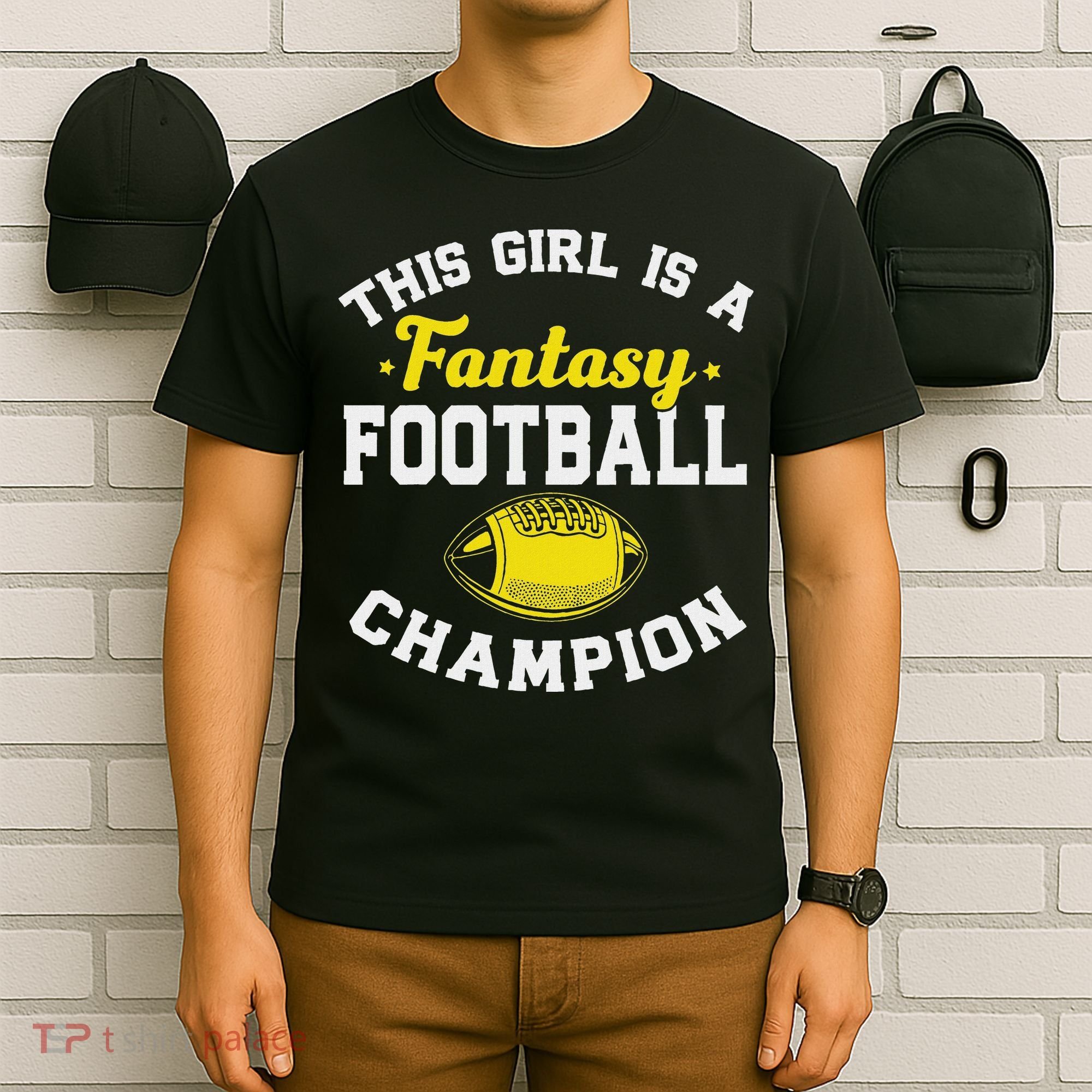 Fantasy League Champ Winner Fantasy Football Champion T-Shirt