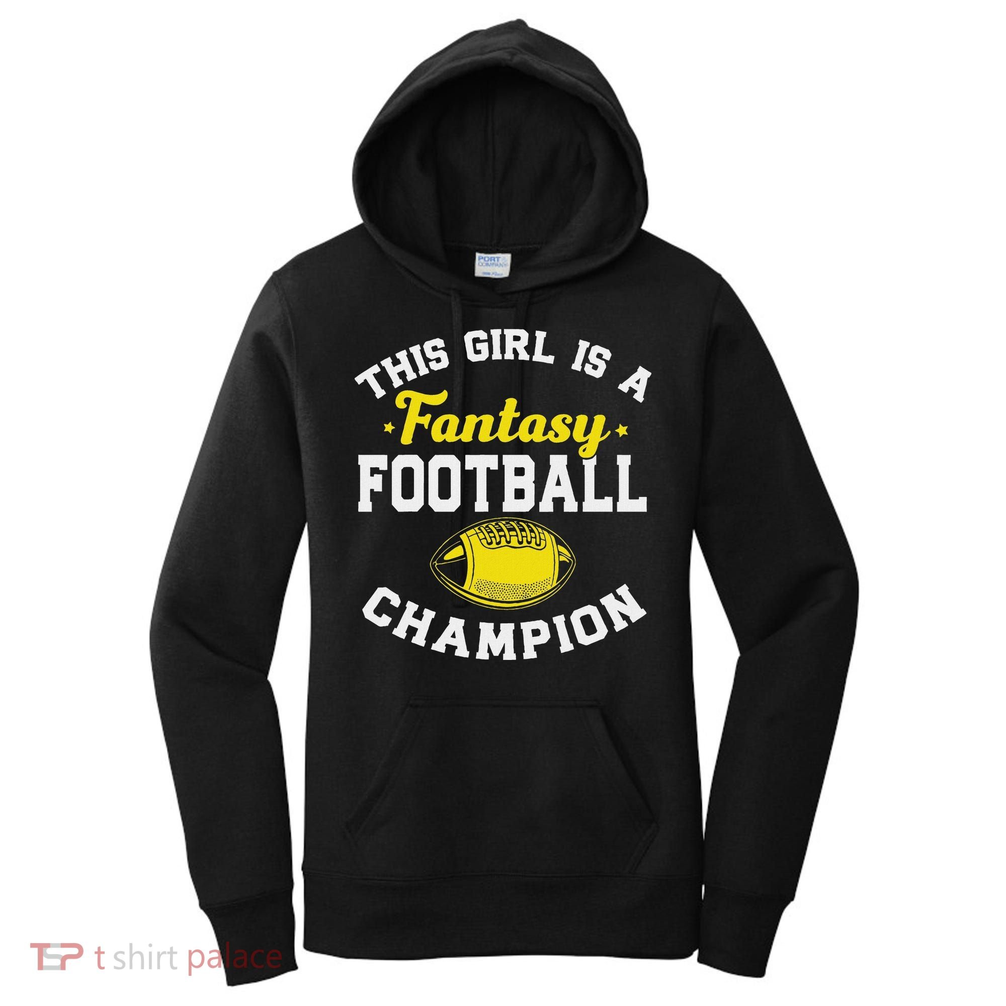 Fantasy League Champ Winner Fantasy Football Champion Women's Hoodie