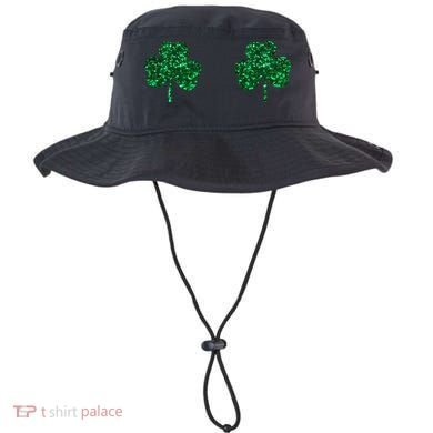 Four Leaf Clover Boobs Lucky St Patricks Day Bucket Hat