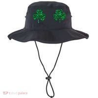 Four Leaf Clover Boobs Lucky St Patricks Day Bucket Hat thumb 0