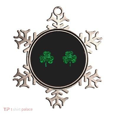 Four Leaf Clover Boobs Lucky St Patricks Day Ornament