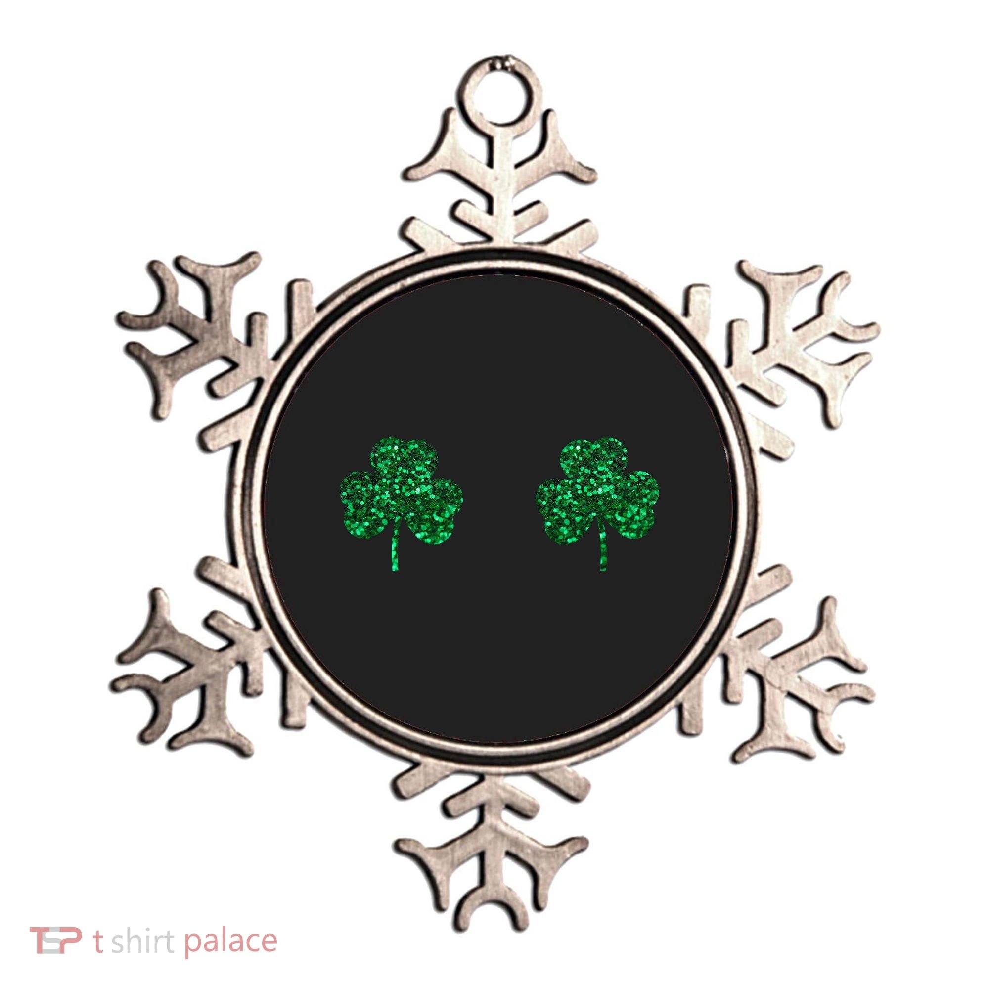 Four Leaf Clover Boobs Lucky St Patricks Day Ornament