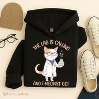 Funny Lab Cat Laboratory Chemistry Hoodie thumb 4