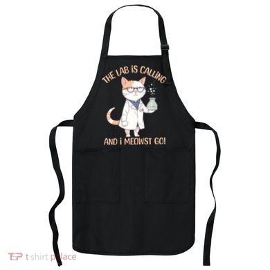 Funny Lab Cat Laboratory Chemistry Apron