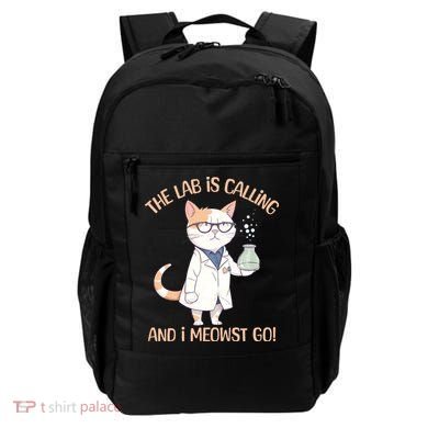 Funny Lab Cat Laboratory Chemistry Backpack
