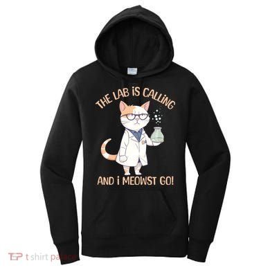 Funny Lab Cat Laboratory Chemistry Women's Hoodie