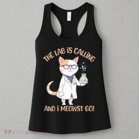 Funny Lab Cat Laboratory Chemistry Women's Tank Top thumb 3