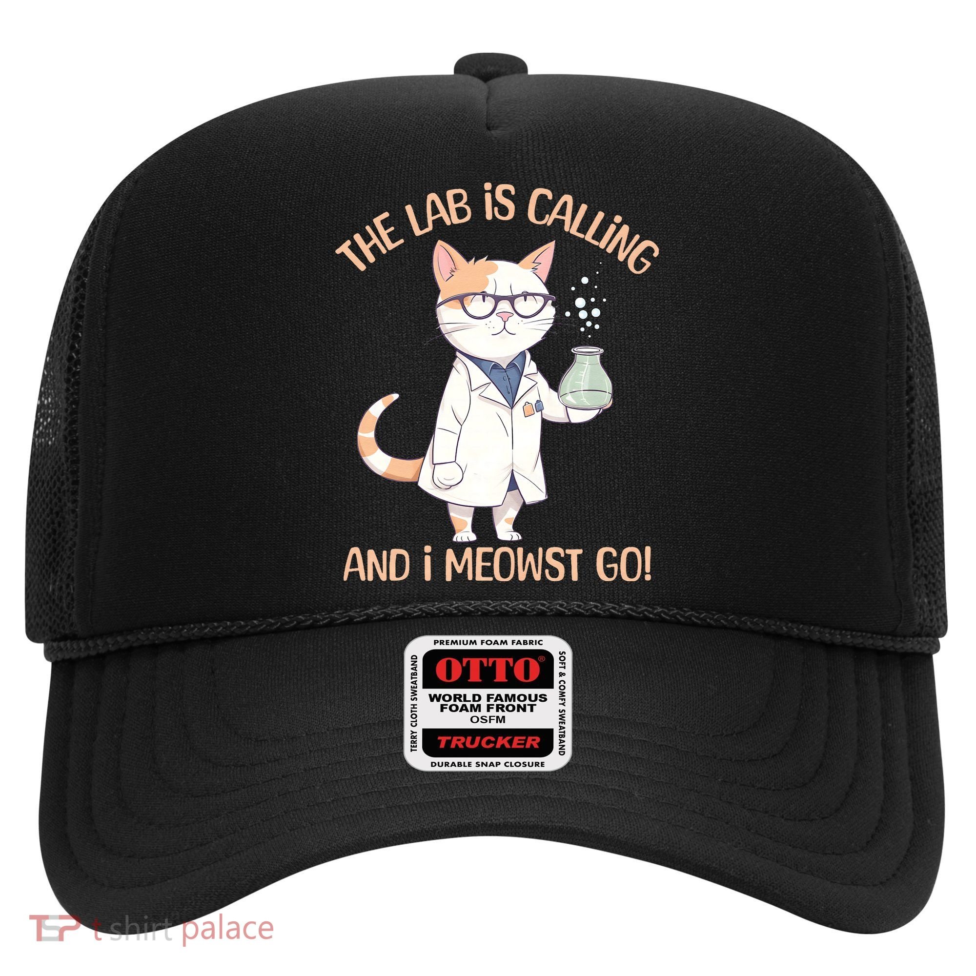 Funny Lab Cat Laboratory Chemistry Hat