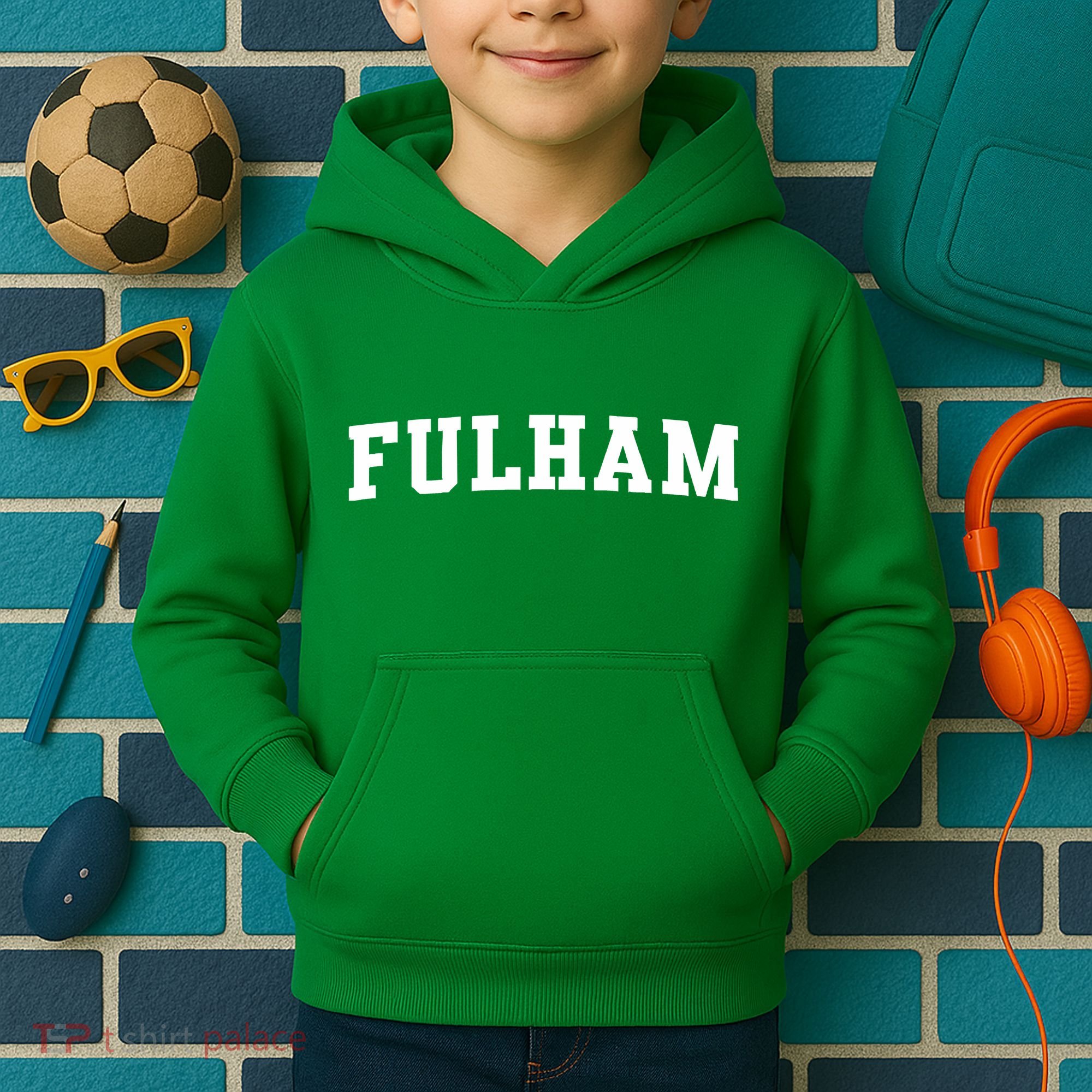 Fulham London Classic Kids Hoodie
