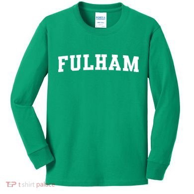 Fulham London Classic Kids Long Sleeve Shirt