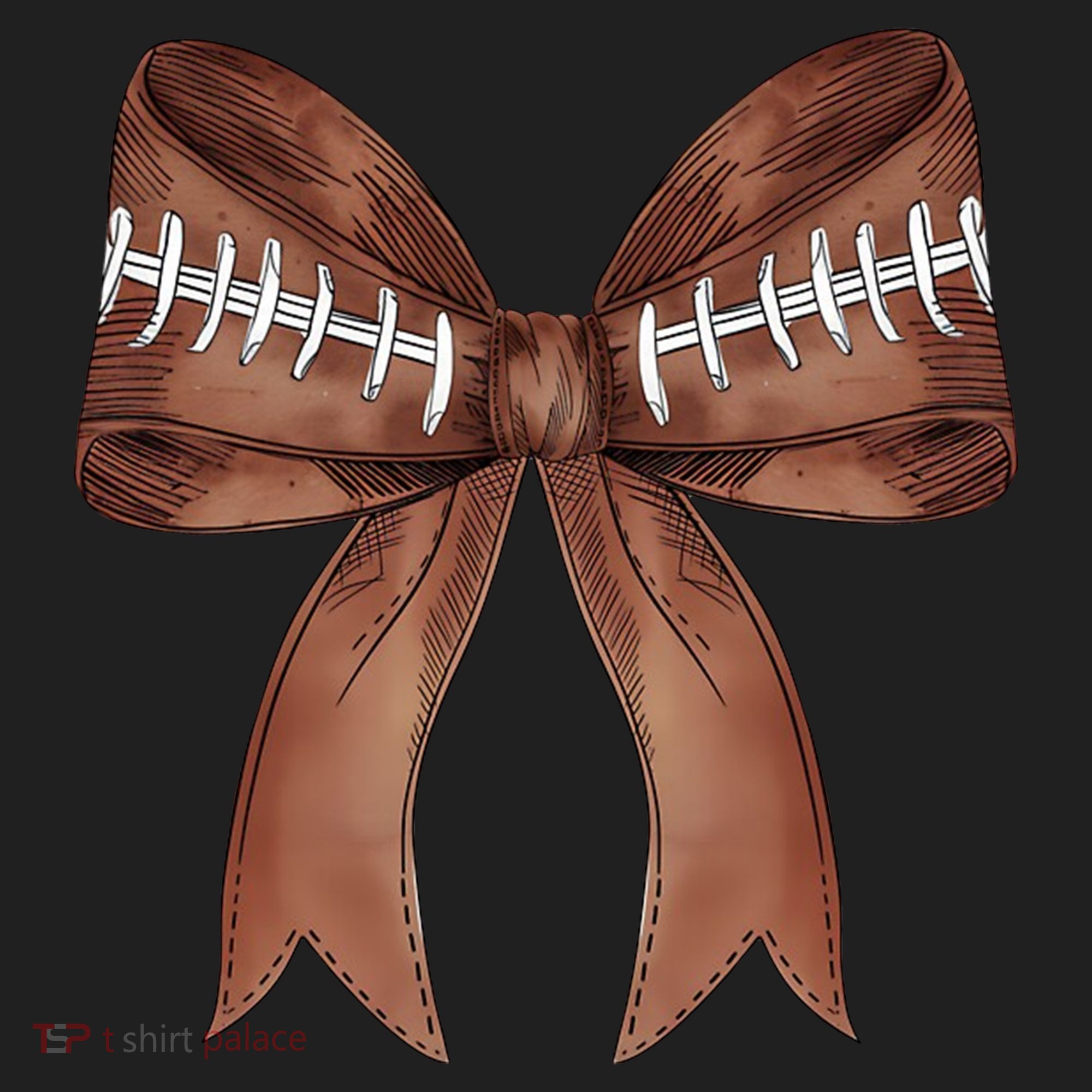 Football Lover Cute Bow Fall Beanie