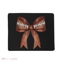 Football Lover Cute Bow Fall Mousepad thumb 0