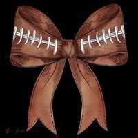 Football Lover Cute Bow Fall Mousepad thumb 1