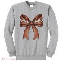 Football Lover Cute Bow Fall Sweatshirt thumb 0
