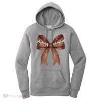 Football Lover Cute Bow Fall Women's Hoodie thumb 0