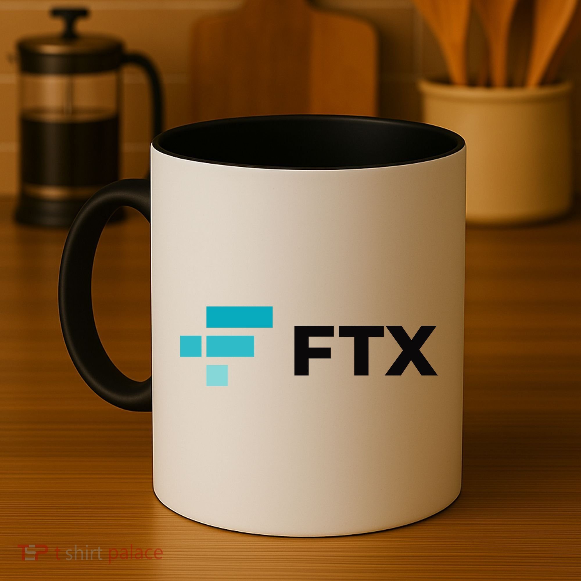 FTX Logo Crypto Cryptocurrency FTT Coin Coffee Mug