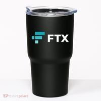 FTX Logo Crypto Cryptocurrency FTT Coin Tumbler thumb 0