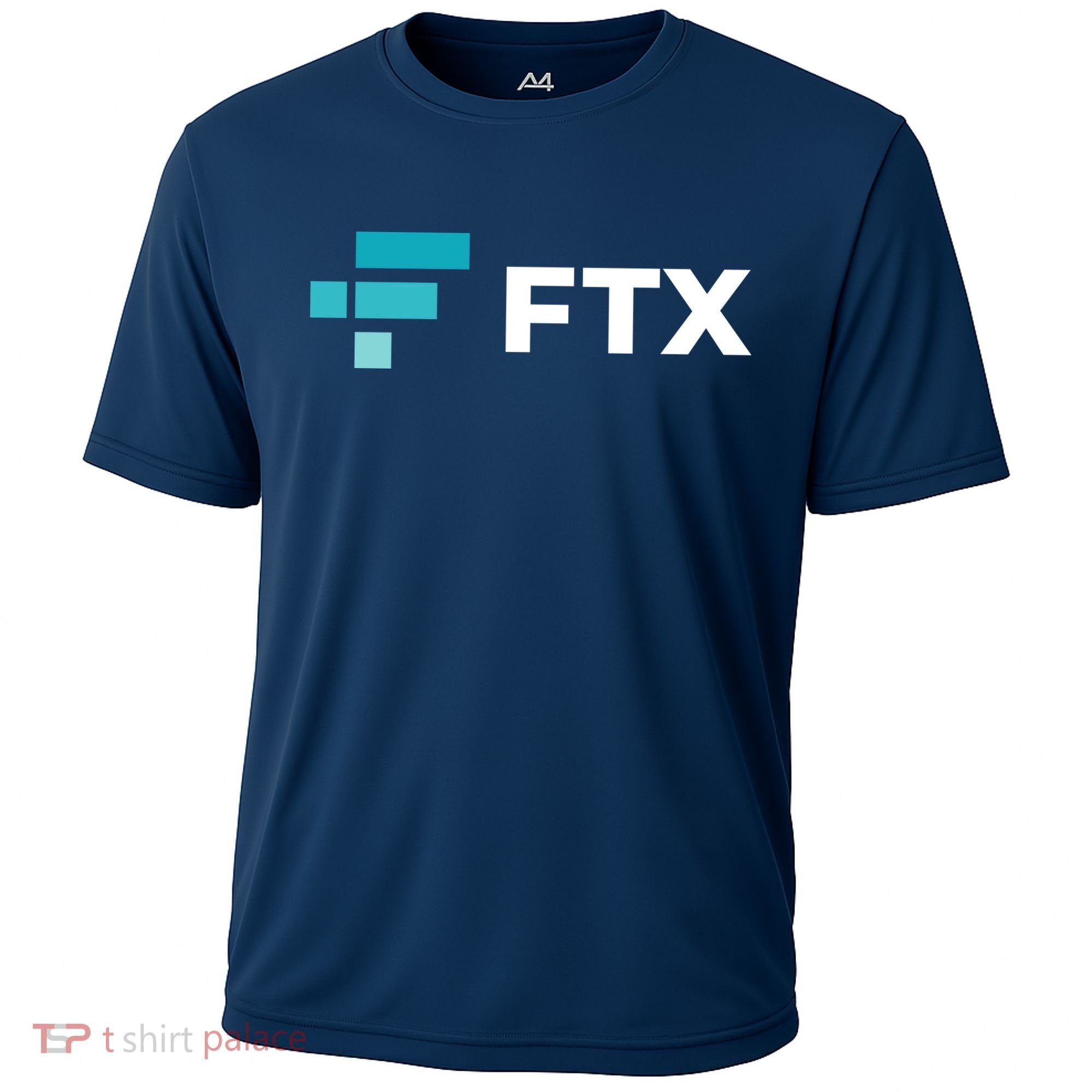 FTX Logo Crypto Cryptocurrency FTT Coin Cooling Performance Crew T-Shirt