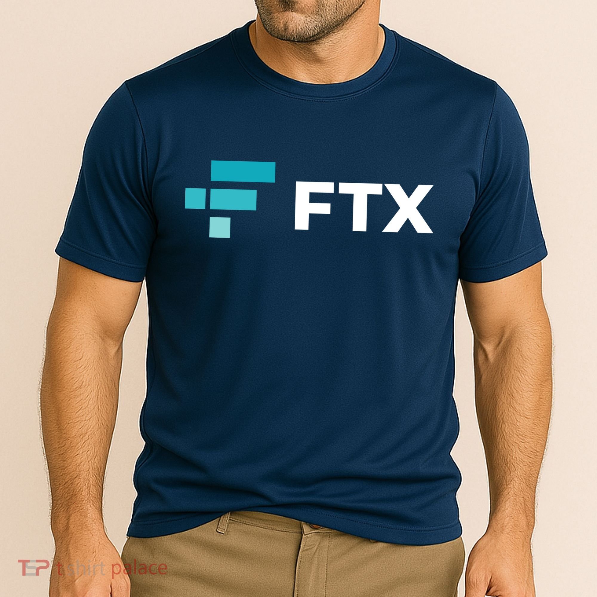 FTX Logo Crypto Cryptocurrency FTT Coin Cooling Performance Crew T-Shirt