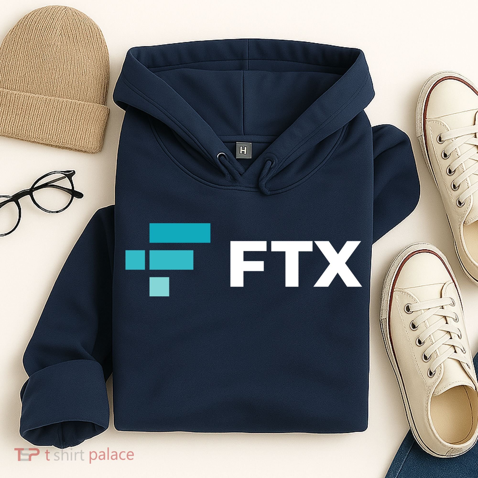 FTX Logo Crypto Cryptocurrency FTT Coin Hoodie