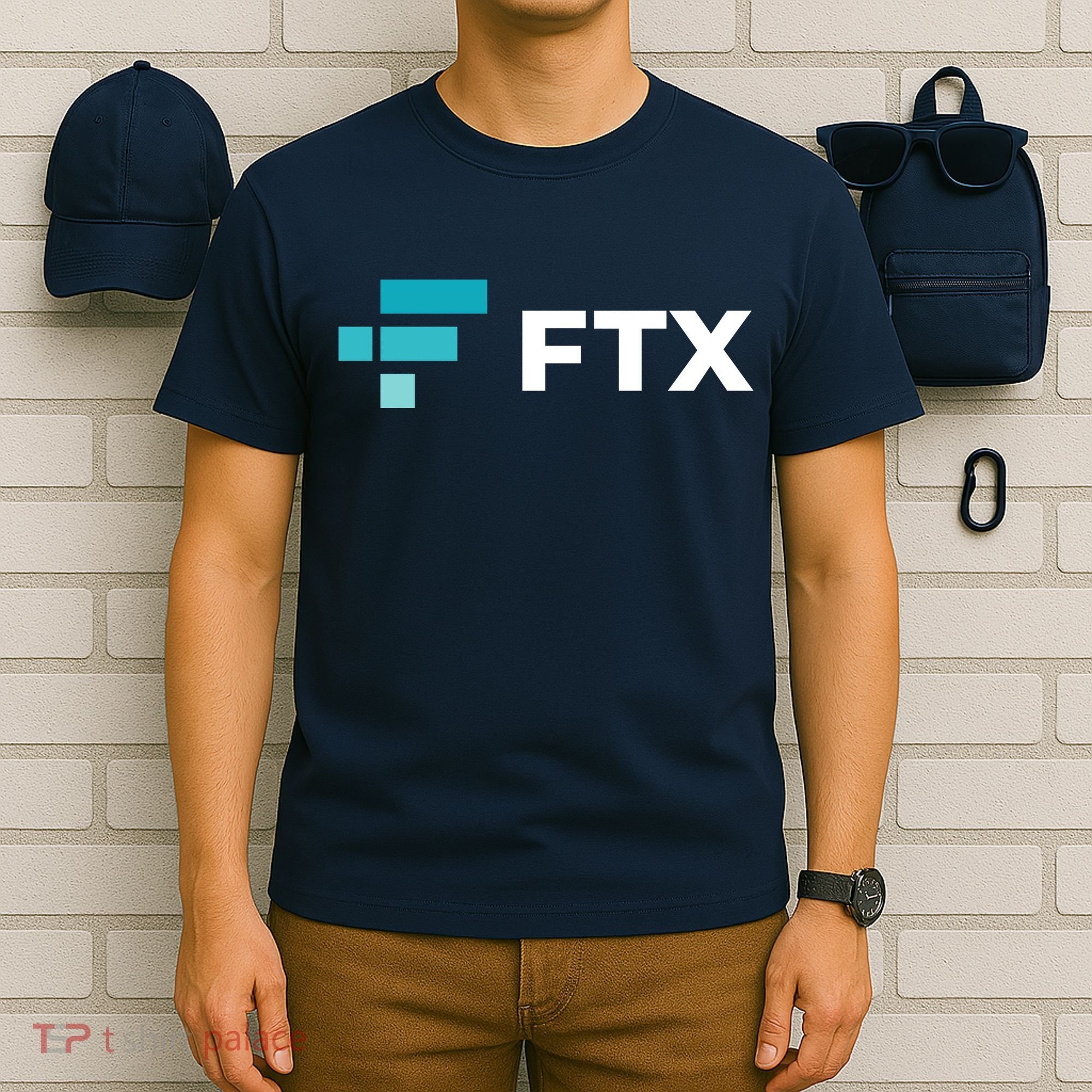FTX Logo Crypto Cryptocurrency FTT Coin T-Shirt