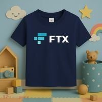 FTX Logo Crypto Cryptocurrency FTT Coin Toddler T-Shirt thumb 3