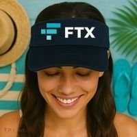 FTX Logo Crypto Cryptocurrency FTT Coin Visor thumb 2