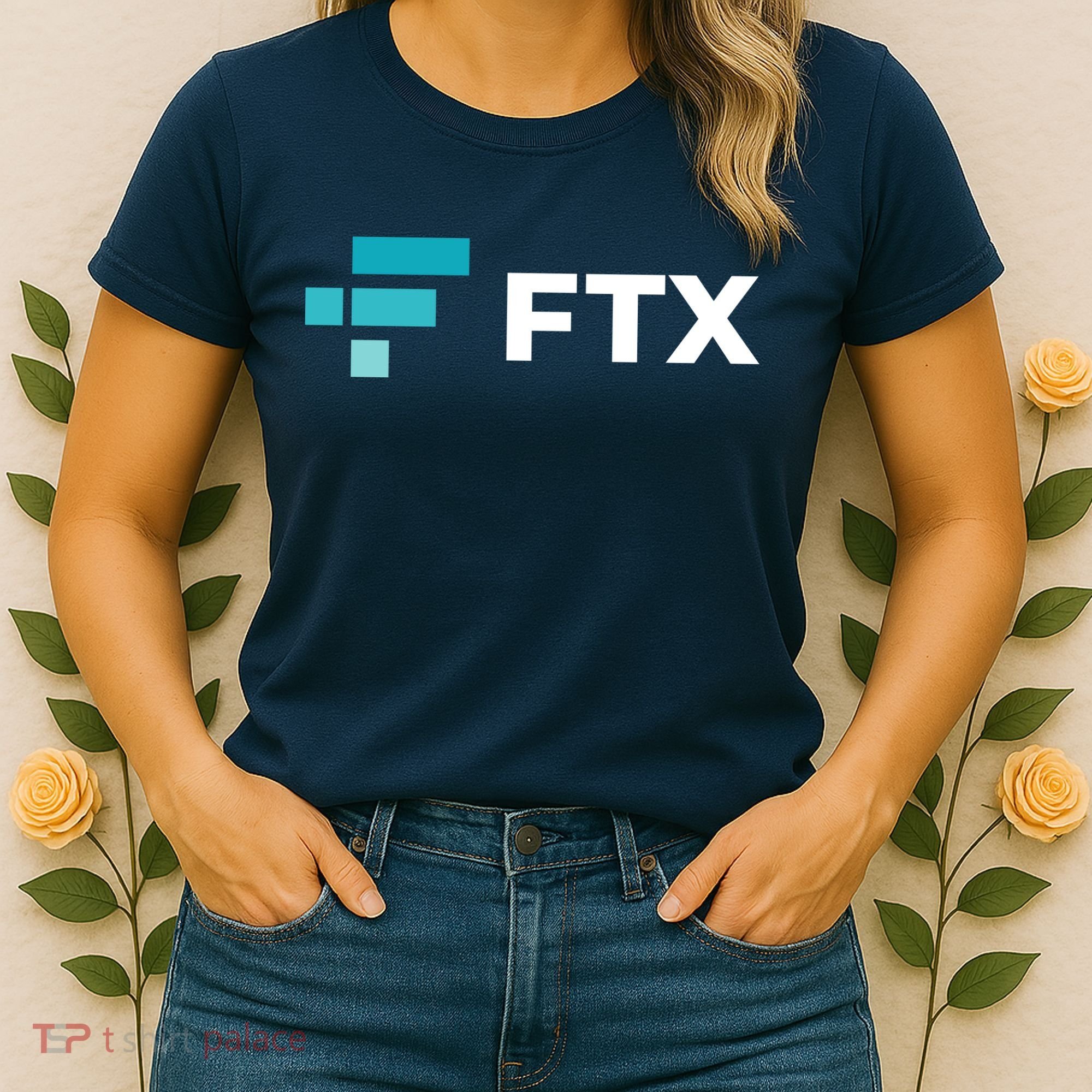 FTX Logo Crypto Cryptocurrency FTT Coin Women's T-Shirt
