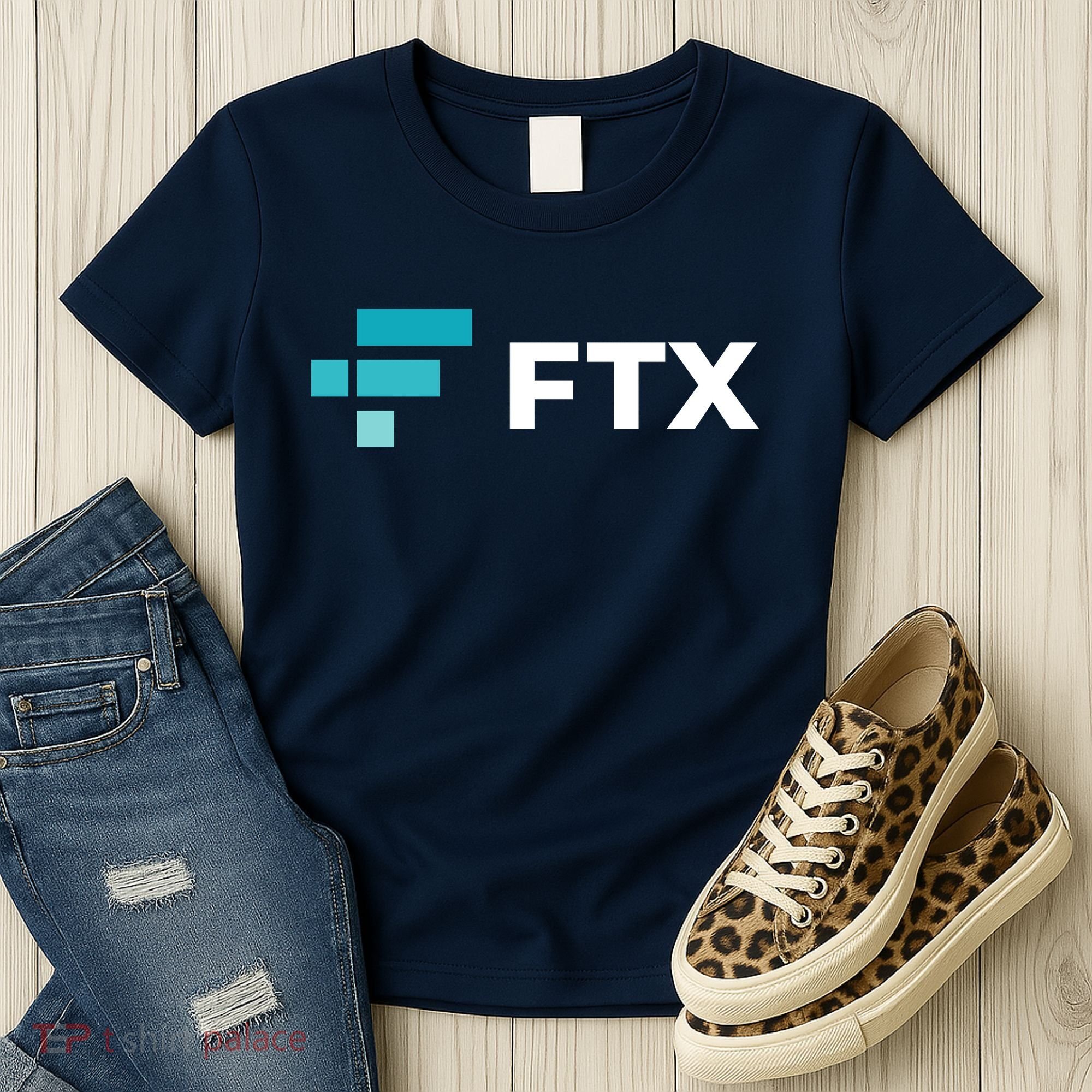 FTX Logo Crypto Cryptocurrency FTT Coin Women's T-Shirt